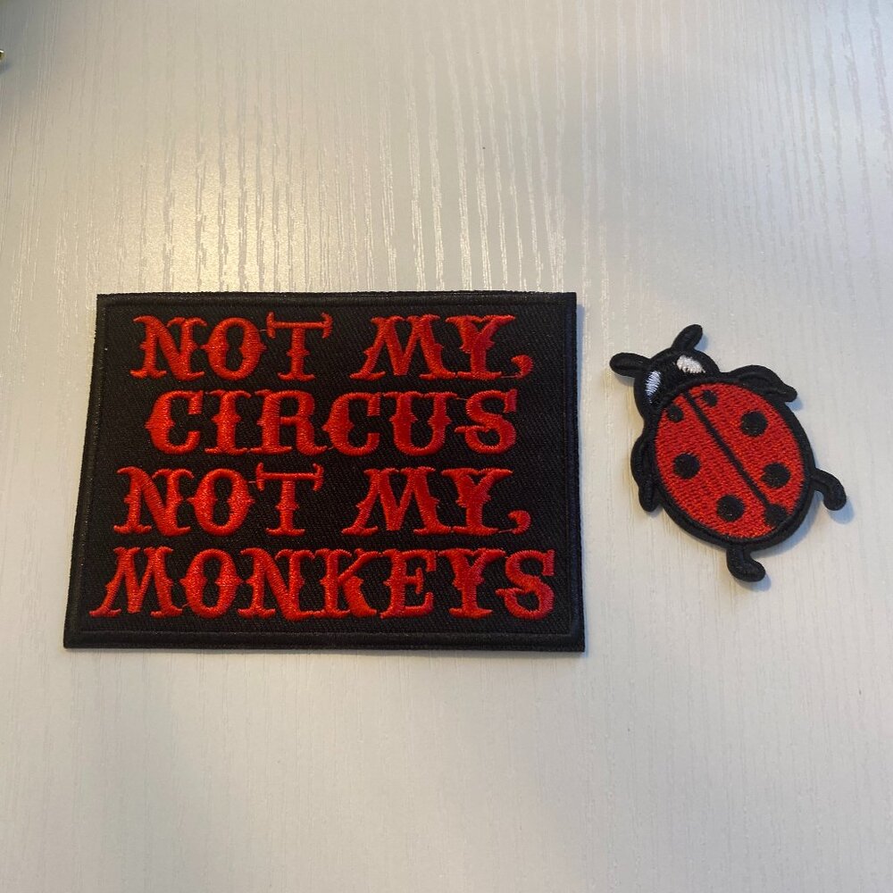 Iron on patches